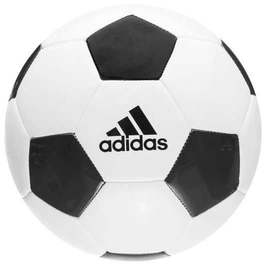 Classic Size 5 Soccer Ball with Latex Bladder – Black & White Football